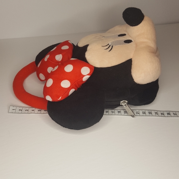 Disney Minnie Mouse Plush Head Purse Handbag Ruz - Picture 5 of 5